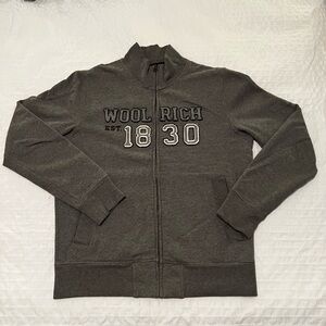 Woolrich men’s hoodie with zipper